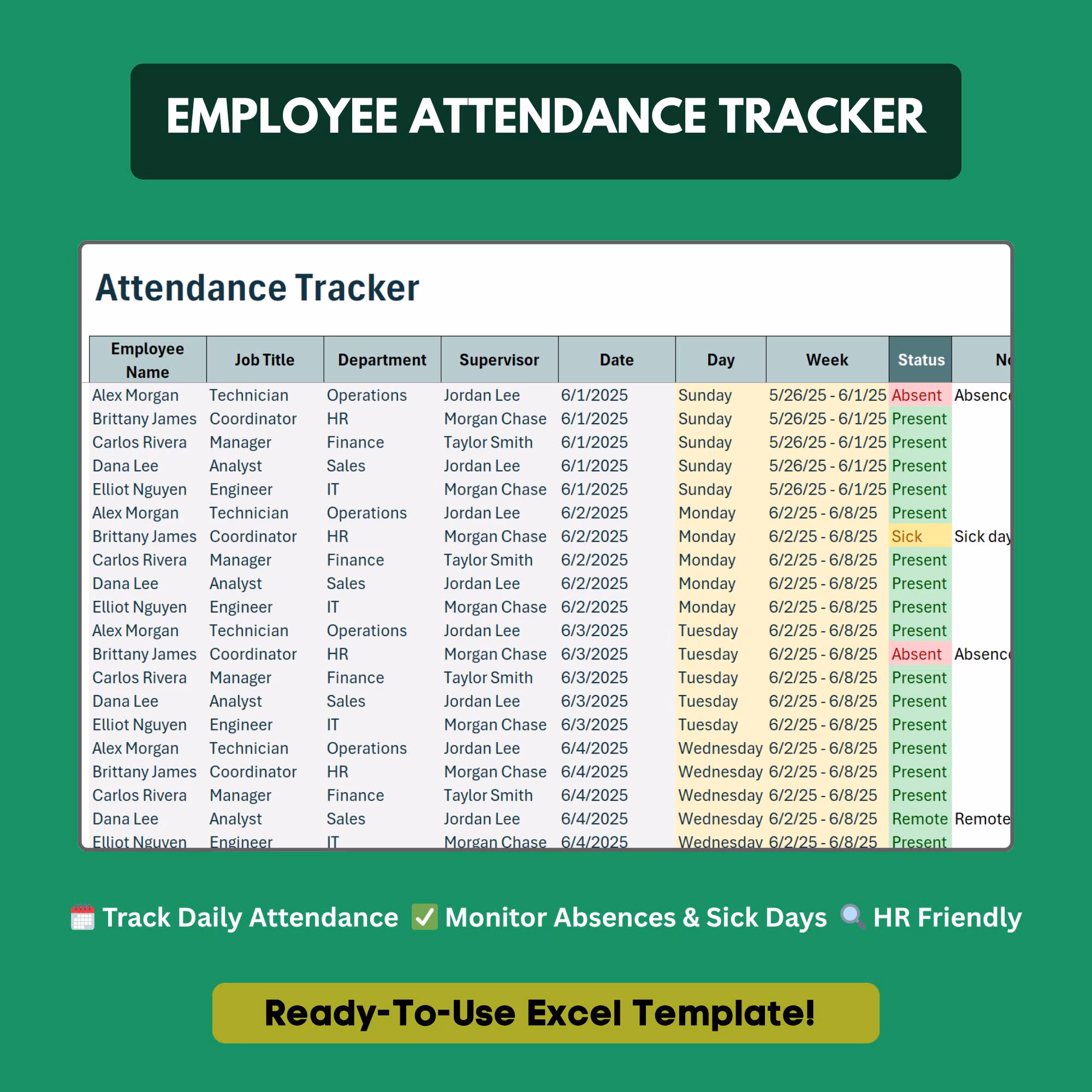 Employee Attendance Tracker